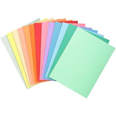 Exacompta Cartelle Semplici, 24x32 cm, Multicolore Exacompta Cartelle Semplici, 24x32 cm, Multicolore