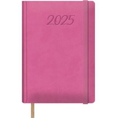 DOHE Agenda 2025 Giorno per pagina, formato A5 (15 x 21 cm), 12 mesi da gennaio a dicembre, copertina rigida in ecopelle, pianificatore spagnolo, forniture per ufficio SAMBA Fucsia DOHE Agenda 2025 Giorno per pagina, formato A5 (15 x 21 cm), 12 mesi da gennaio a dicembre, copertina rigida in ecopelle, pianificatore spagnolo, forniture per ufficio SAMBA Fucsia