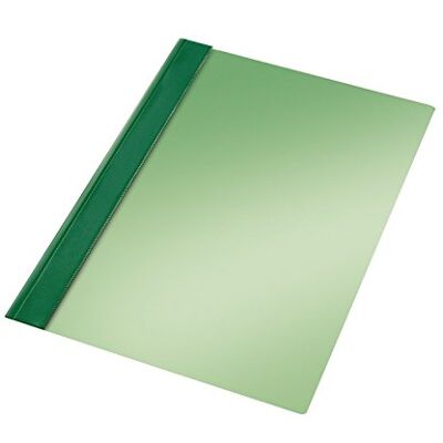 Esselte Confezione 50 Cartellini con Fermaglio, Rilegatori PVC, A4, Verde Esselte Confezione 50 Cartellini con Fermaglio, Rilegatori PVC, A4, Verde