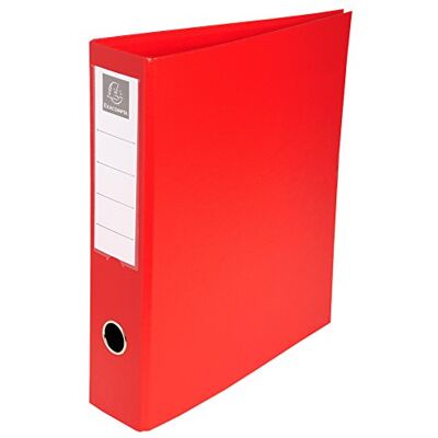 Exacompta 1 Raccoglitore Foderato Rigido in PVC 4 Anelli a D 50 mm Dorso 70 mm Dimensioni Esterne 29x32 cm per Formato A4 Maxi Colore Rosso Exacompta 1 Raccoglitore Foderato Rigido in PVC 4 Anelli a D 50 mm Dorso 70 mm Dimensioni Esterne 29x32 cm per Formato A4 Maxi Colore Rosso