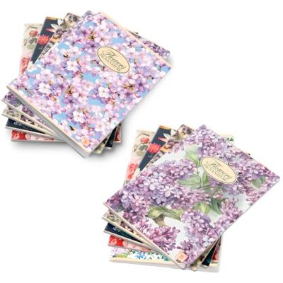 Pigna Confezione 10 pezzi Quaderno A5 NATURE FLOWERS,5M Il contenuto del pacco è assortito in modo casuale e non garantisce la presenza di tutti i soggetti e/o colori raffigurati. Pigna Confezione 10 pezzi Quaderno A5 NATURE FLOWERS,5M Il contenuto del pacco è assortito in modo casuale e non garantisce la presenza di tutti i soggetti e/o colori raffigurati.