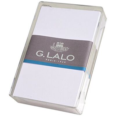 G. Lalo 16300L Biglietti da Visita - Bristol, 80 pz, 320g, Cristallo G. Lalo 16300L Biglietti da Visita - Bristol, 80 pz, 320g, Cristallo