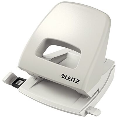 Leitz Pratica Perforatrice da Ufficio Standard, Capacità fino a 25 Fogli, Grigio, Metallo, Guida di Arresto con Barra di Selezione del Formato, Gamma NeXXt, Leitz Pratica Perforatrice da Ufficio Standard, Capacità fino a 25 Fogli, Grigio, Metallo, Guida di Arresto con Barra di Selezione del Formato, Gamma NeXXt,