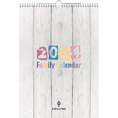 Collins Debden Brighton Calendario da parete 2024 per la famiglia, planner e organizer per ufficio, lavoro, personale e casa, da gennaio a dicembre 2024, settimanale, , formato A3 Collins Debden Brighton Calendario da parete 2024 per la famiglia, planner e organizer per ufficio, lavoro, personale e casa, da gennaio a dicembre 2024, settimanale, , formato A3