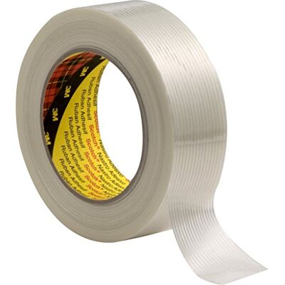 3M Scotch General Purpose Filament Nastro 8956, 50mm x 50m, 1 Rotolo 3M Scotch General Purpose Filament Nastro 8956, 50mm x 50m, 1 Rotolo