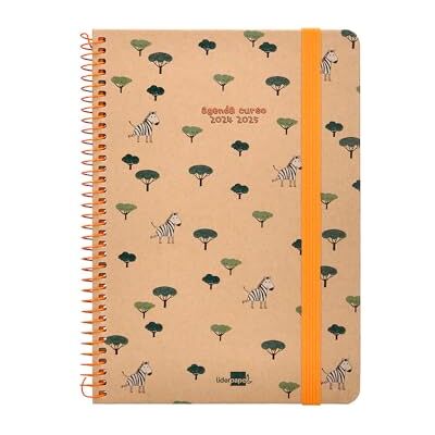 Liderpapel Agenda scolastica leiderpapel anno 24-25 scuola classic zebra 2 giorni pagina DIN A5 carta fsc fascia elastica Liderpapel Agenda scolastica leiderpapel anno 24-25 scuola classic zebra 2 giorni pagina DIN A5 carta fsc fascia elastica