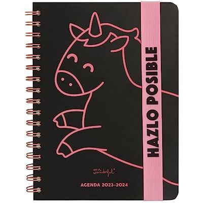 Mr. Wonderful Agenda Teen 2023-2024 Semanal Negra Hazlo posible Mr. Wonderful Agenda Teen 2023-2024 Semanal Negra Hazlo posible