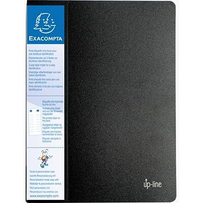 Exacompta Portalistini, 24x32 cm, Nero Exacompta Portalistini, 24x32 cm, Nero