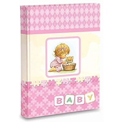 Mareli Album Foto Nascita con Diario 23X30Cm 56 Pg Bianche e 4 Pg Diario Personalizzabili Pagine in Cartoncino Spesso e Resistente Intervallate da Pergamino Mareli Album Foto Nascita con Diario 23X30Cm 56 Pg Bianche e 4 Pg Diario Personalizzabili Pagine in Cartoncino Spesso e Resistente Intervallate da Pergamino