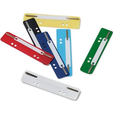 Durable Flexi Filing Strips, pressino fermafogli, 38x150 mm, foratura 60/80 mm, assortiti, confezione da 250 pezzi Durable Flexi Filing Strips, pressino fermafogli, 38x150 mm, foratura 60/80 mm, assortiti, confezione da 250 pezzi