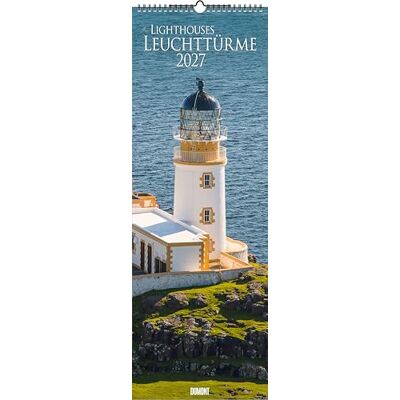 DUMONT Leuchttürme 2027: Wandkalender 34x98 cm mit 12 maritimen Fotografien, Standortkarten und sprachneutralem Kalendarium DUMONT Leuchttürme 2027: Wandkalender 34x98 cm mit 12 maritimen Fotografien, Standortkarten und sprachneutralem Kalendarium