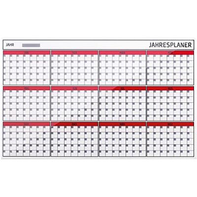 Bi-Office Agenda annuale in vetro 12 mesi, magnetica, senza cornice, 78 x 48 cm Bi-Office Agenda annuale in vetro 12 mesi, magnetica, senza cornice, 78 x 48 cm