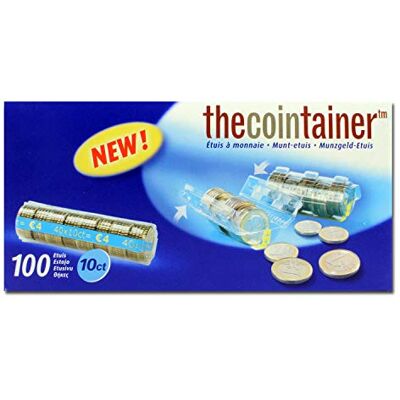 effektivo Blister Contenitori per Monete da 10 centesimi, 100 Pezzi in Plastica Trasparente. Blister Monete, Raccoglitore Soldi, Raccoglitore Monete, Euro Blister Monete, Conta Soldi effektivo Blister Contenitori per Monete da 10 centesimi, 100 Pezzi in Plastica Trasparente. Blister Monete, Raccoglitore Soldi, Raccoglitore Monete, Euro Blister Monete, Conta Soldi