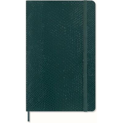 Moleskine Taccuino Precious & Ethical, con Confezione Regalo, Copertina Morbida Vegana Effetto Pitone, Chiusura Elastica, Colore Verde, Formato Large 13x21 cm Moleskine Taccuino Precious & Ethical, con Confezione Regalo, Copertina Morbida Vegana Effetto Pitone, Chiusura Elastica, Colore Verde, Formato Large 13x21 cm