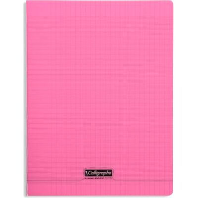 Calligraphe quaderno p.met 24x32 cm 96 p quad. grandi 90g rosa PP Calligraphe quaderno p.met 24x32 cm 96 p quad. grandi 90g rosa PP