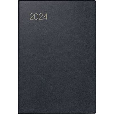 BRUNNEN Agenda settimanale Pianificatore settimanale modello 723 2024, 2 pagine = 1 settimana, formato foglio: 7,6 x 11,2 cm, nero BRUNNEN Agenda settimanale Pianificatore settimanale modello 723 2024, 2 pagine = 1 settimana, formato foglio: 7,6 x 11,2 cm, nero