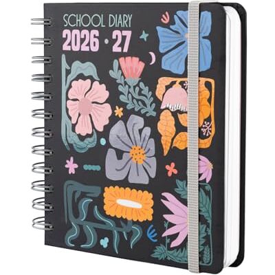 Grupo Erik Agenda Giornaliera 2026 2027 Florale Diario Scuola 2026 2027 per Università e Scuola Superiore, 11 Mesi Daily Planner con Copertina Rigida, Stickers e Divisori Illustrati (14 x 16 cm) Grupo Erik Agenda Giornaliera 2026 2027 Florale Diario Scuola 2026 2027 per Università e Scuola Superiore, 11 Mesi Daily Planner con Copertina Rigida, Stickers e Divisori Illustrati (14 x 16 cm)