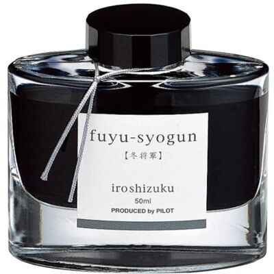 PILOT Iroshizuku Fountain Pen Ink 50 ml Bottle Fuyu-syogun Winter Shogun PILOT Iroshizuku Fountain Pen Ink 50 ml Bottle Fuyu-syogun Winter Shogun
