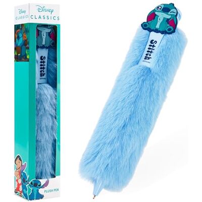 Disney Stitch Penna Sfera Inchiostro Nero, Penna Novità Soffice Regalo Bambina (Blu) Disney Stitch Penna Sfera Inchiostro Nero, Penna Novità Soffice Regalo Bambina (Blu)