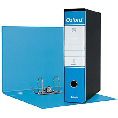 Esselte G85 OXFORD Registratore f.to protocollo dorso 8 cm Azzurro 1 Pezzo 390785800 Esselte G85 OXFORD Registratore f.to protocollo dorso 8 cm Azzurro 1 Pezzo 390785800