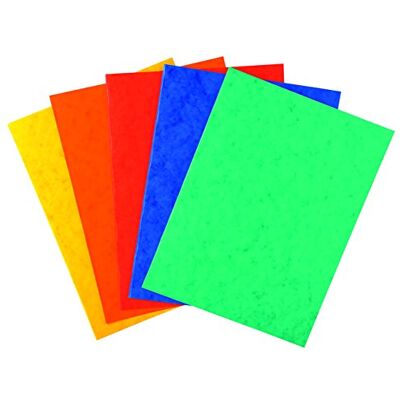 Exacompta Cartelle Semplici, 24x32 cm, Multicolore Exacompta Cartelle Semplici, 24x32 cm, Multicolore