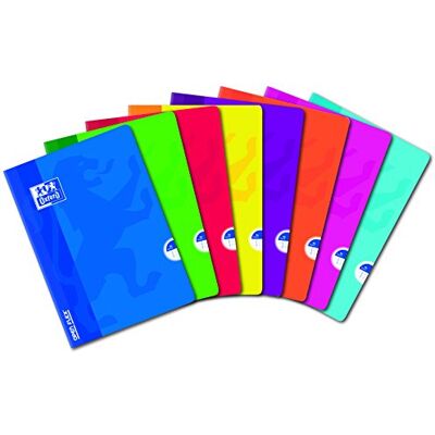 Oxford OpenFlex Quaderni a quadretti piccoli, Dimensioni 5 x 5, da 96 pagine, Colori assortiti, Confezione da 10 Pezzi A4 (21 x 29,7 cm) colori assortiti Oxford OpenFlex Quaderni a quadretti piccoli, Dimensioni 5 x 5, da 96 pagine, Colori assortiti, Confezione da 10 Pezzi A4 (21 x 29,7 cm) colori assortiti
