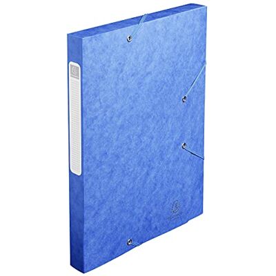 Exacompta 25 scatole archivio Cartobox A4 dorso 2,5 cm blu Exacompta 25 scatole archivio Cartobox A4 dorso 2,5 cm blu