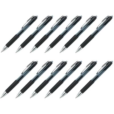 Faber-Castell 205219 Penna gel uni-ball Signo, 12 penne roller, colore di scrittura nero, larghezza linea 0,4 mm Faber-Castell 205219 Penna gel uni-ball Signo, 12 penne roller, colore di scrittura nero, larghezza linea 0,4 mm