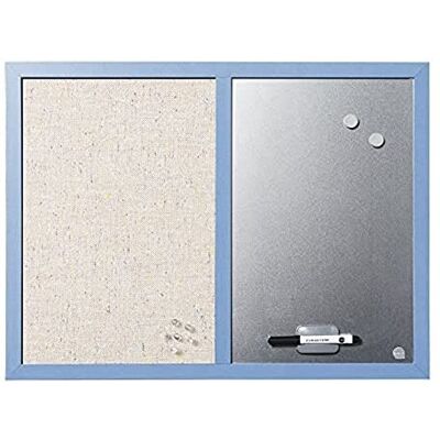 Bi-Office Pannello Blue Bells Combinato, 60x45, Azzurro Bi-Office Pannello Blue Bells Combinato, 60x45, Azzurro