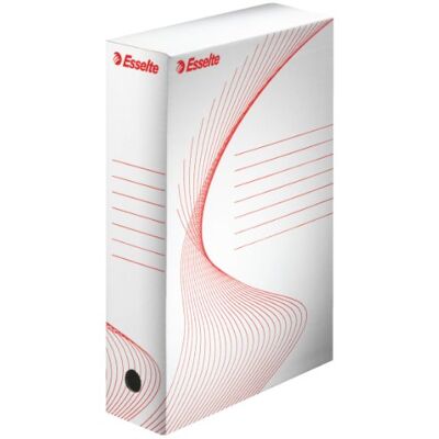 Esselte Boxy 80 Scatola Archivio Dim. 25 x 35 x 8 cm, Per i Documenti F.to A4, Riciclabile al 100 %, Certificato FSC, Confezione da 10 Pezzi, Bianco Esselte Boxy 80 Scatola Archivio Dim. 25 x 35 x 8 cm, Per i Documenti F.to A4, Riciclabile al 100 %, Certificato FSC, Confezione da 10 Pezzi, Bianco