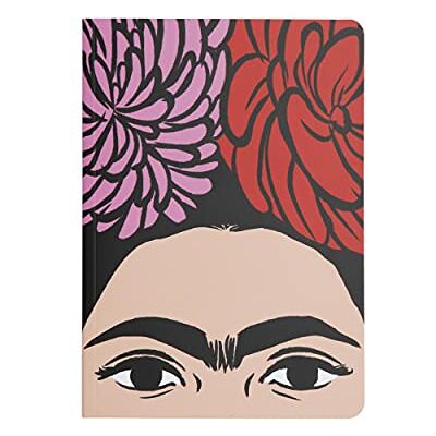 design24 Quaderno A5 I'm Frida con Viso Frida Kahlo, Dimensioni 15 x 21 cm, Quaderno Pagine 100 Fogli Puntinati, Fogli di Carta Ecologica, Made in Italy design24 Quaderno A5 I'm Frida con Viso Frida Kahlo, Dimensioni 15 x 21 cm, Quaderno Pagine 100 Fogli Puntinati, Fogli di Carta Ecologica, Made in Italy