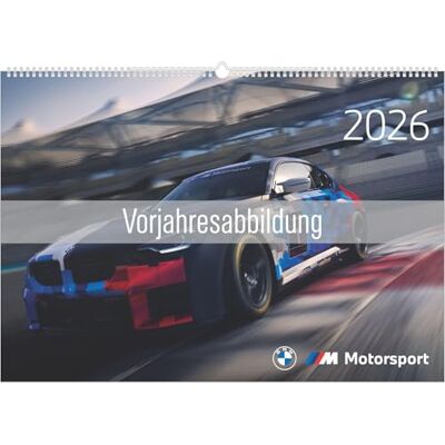 Alpha BMW M Motorsport 2027: Wandkalender 49,5x34,2 cm mit BMW M Rennwagen-Motiven und sprachneutralem Kalendarium Alpha BMW M Motorsport 2027: Wandkalender 49,5x34,2 cm mit BMW M Rennwagen-Motiven und sprachneutralem Kalendarium