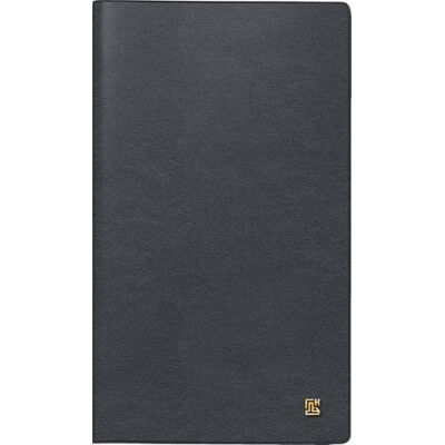 BRUNNEN Agenda tascabile mod. 756 2026 A6 pelle nera BRUNNEN Agenda tascabile mod. 756 2026 A6 pelle nera