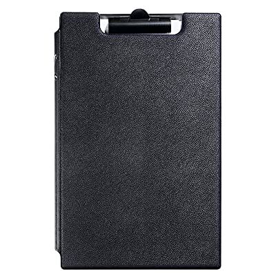 Durable Cartella portablocco A4+, con porta penna e tasche interne, formato A4 extra largo, nero, 1 pezzo Durable Cartella portablocco A4+, con porta penna e tasche interne, formato A4 extra largo, nero, 1 pezzo