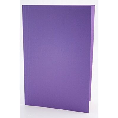 Exacompta Rif Guildhall Cartella a taglio quadrato, 250 g/m², peso medio in manilla, 349 x 242 mm, A4 e protocollo, circa 100 fogli, certificato Blue Angel malva, confezione da Exacompta Rif Guildhall Cartella a taglio quadrato, 250 g/m², peso medio in manilla, 349 x 242 mm, A4 e protocollo, circa 100 fogli, certificato Blue Angel malva, confezione da