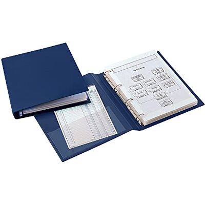 Memotak Raccoglitori S. Remo 2000 a 4 anelli Sei Rota Anelli D Ø 40 mm 22x30 cm blu Memotak Raccoglitori S. Remo 2000 a 4 anelli Sei Rota Anelli D Ø 40 mm 22x30 cm blu