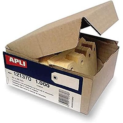 APLI Etichette americane, 80 x 38 mm, confezione da 4, 1000 pezzi APLI Etichette americane, 80 x 38 mm, confezione da 4, 1000 pezzi