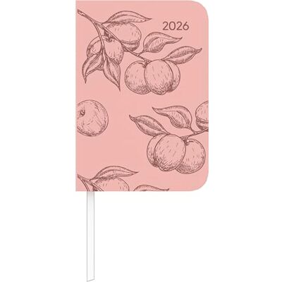 Alpha Lady Journal Mini Deluxe Salmon 2026 – Agenda tascabile 8 × 12 cm – Weekly – 144 pagine – Mini agenda di alta qualità con copertina Tucson e motivo goffrato – Agenda compatta da Alpha Lady Journal Mini Deluxe Salmon 2026 – Agenda tascabile 8 × 12 cm – Weekly – 144 pagine – Mini agenda di alta qualità con copertina Tucson e motivo goffrato – Agenda compatta da