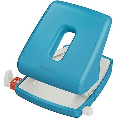 Leitz Perforatore, Capacità fino a 30 Fogli, Gamma Cosy, Blu (Calmo), Leitz Perforatore, Capacità fino a 30 Fogli, Gamma Cosy, Blu (Calmo),