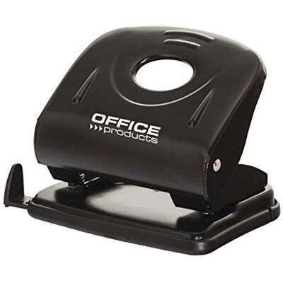 OFFICER PRODUCTS Perforatrice per prodotti per ufficio perfora fino a 30 fogli in metallo nero/piccoli accessori per ufficio/tipo-standard/materiale-metallo/colore-nero/taglia OFFICER PRODUCTS Perforatrice per prodotti per ufficio perfora fino a 30 fogli in metallo nero/piccoli accessori per ufficio/tipo-standard/materiale-metallo/colore-nero/taglia