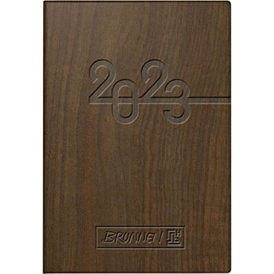 BRUNNEN Nature Weekly Calendar 2023 Fogli 7,6 x 11,2 cm, colore: Marrone, BRUNNEN Nature Weekly Calendar 2023 Fogli 7,6 x 11,2 cm, colore: Marrone,