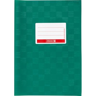 BRUNNEN Copertina per libri e quaderni, formato A4, 21,5 x 30,7 cm, colore: Verde scuro BRUNNEN Copertina per libri e quaderni, formato A4, 21,5 x 30,7 cm, colore: Verde scuro