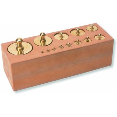 3B Scientific Set di Pesatura 1 Grammo a 1000 Grammi 3B Scientific Set di Pesatura 1 Grammo a 1000 Grammi
