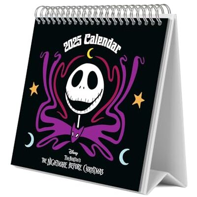 Grupo Erik : Calendario The Nightmare Before Christmas 2025 da Tavolo Calendario da Scrivania 2025, 12 mesi, 18x20 cm FSC®, Nightmare Before Christmas gadget Grupo Erik : Calendario The Nightmare Before Christmas 2025 da Tavolo Calendario da Scrivania 2025, 12 mesi, 18x20 cm FSC®, Nightmare Before Christmas gadget