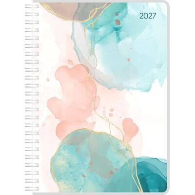 Alpha MyTimer Ringbuch Watercolor 2027: Buchkalender A5 (15x21 cm) Wochenplaner mit 4-sprachigem Kalendarium, Ringbindung, Monatsübersicht & Notizseiten, für Schüler & Studenten Alpha MyTimer Ringbuch Watercolor 2027: Buchkalender A5 (15x21 cm) Wochenplaner mit 4-sprachigem Kalendarium, Ringbindung, Monatsübersicht & Notizseiten, für Schüler & Studenten