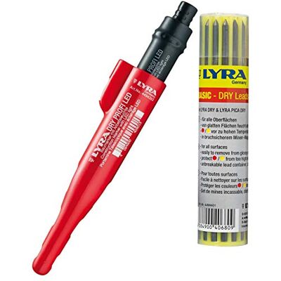 vasalat LYRA Pennarello per Fori, Rosso, Set da 13 pezzi vasalat LYRA Pennarello per Fori, Rosso, Set da 13 pezzi