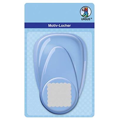 URSUS Perforatore a Leva Maxi, Linea d'onda, ca. 50,8 mm, Colore: Blu URSUS Perforatore a Leva Maxi, Linea d'onda, ca. 50,8 mm, Colore: Blu