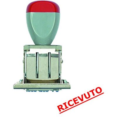 Alevar Datario Gomma 5 mm con Piastra + Gomma Ricevuto Alevar Datario Gomma 5 mm con Piastra + Gomma Ricevuto