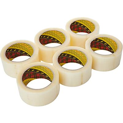 Scotch 3M 28280 Nastro da Imballo, PPL, Adesivo Hot Melt, Trasparente Scotch 3M 28280 Nastro da Imballo, PPL, Adesivo Hot Melt, Trasparente