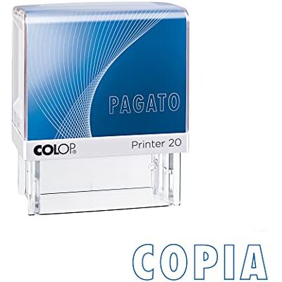 COLOP Printer 20/L "COPIA" 38mm x 14mm timbro COLOP Printer 20/L "COPIA" 38mm x 14mm timbro